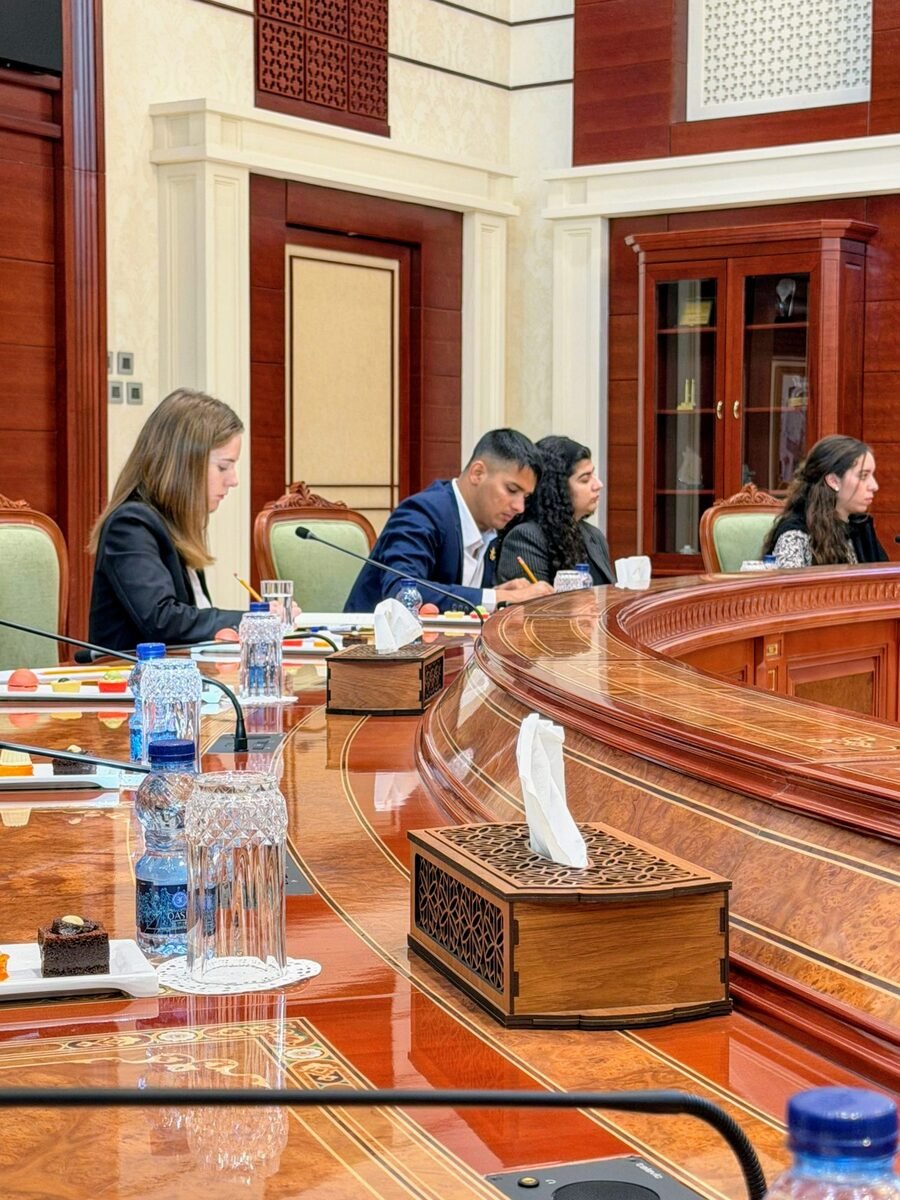 In session at Oman's Ministry of Education
